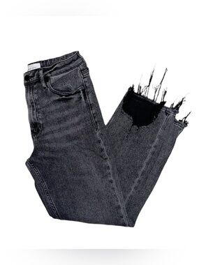 Dear John Black Wash Distressed Jeans